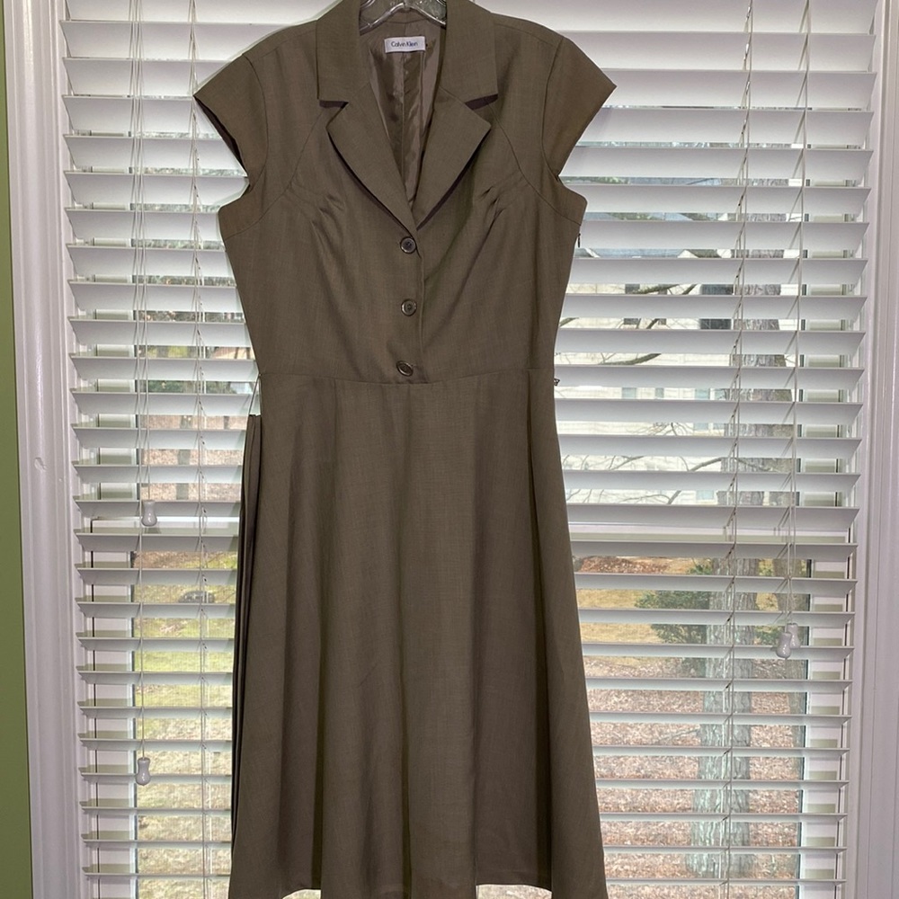 Calvin Tan Dress